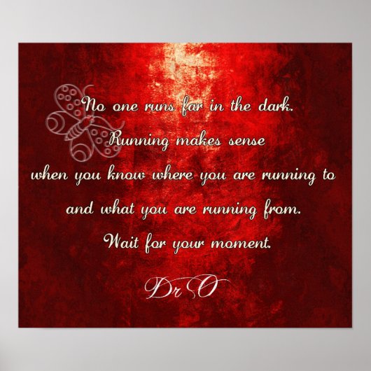 ストップランニングの! ポスター (正面)