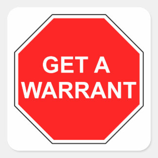 ストップ令状を取る スクエアシール