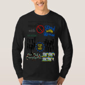 ストップ侵入 Tシャツ (正面)