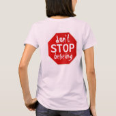 ストップ信じす Tシャツ (裏面)