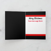 ストップ信じサンタの下着にメッセージカードを付ける シーズンカード (内部)