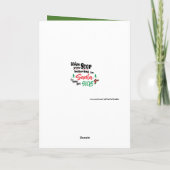 ストップ信じサンタソックス シーズンカード (裏面)