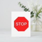 ストップ兆候 ポストカード (スタンド正面)