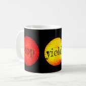 ストップ利回り コーヒーマグカップ (正面左)