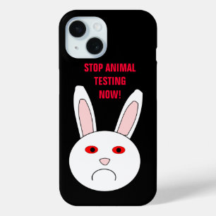 ストップ動物試験 iPhone 15ケース