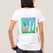 ストップ動物試験 Tシャツ (裏面)