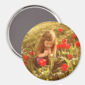 ストップ口の匂いを嗅ぐ マグネット (正面/裏面)