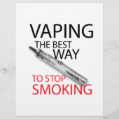 ストップ喫煙 チラシ (正面)