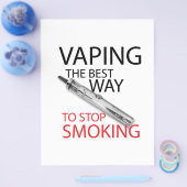 ストップ喫煙 チラシ (シングル)