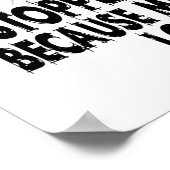 ストップ喫煙 ポスター (角)