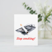 ストップ喫煙! ポストカード (スタンド正面)