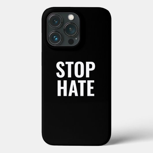 ストップ嫌い白黒 Case-Mate iPhoneケース (裏面)