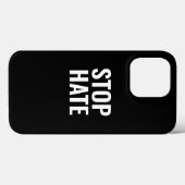 ストップ嫌い白黒 Case-Mate iPhoneケース (裏面 (横))