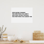 ストップ嫌い ポスター (キッチン)