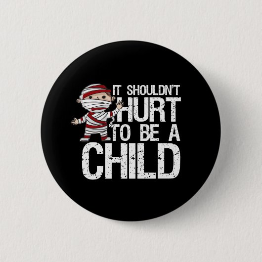 ストップ子の虐待認識度希望と愛キャンペーン 缶バッジ (正面)