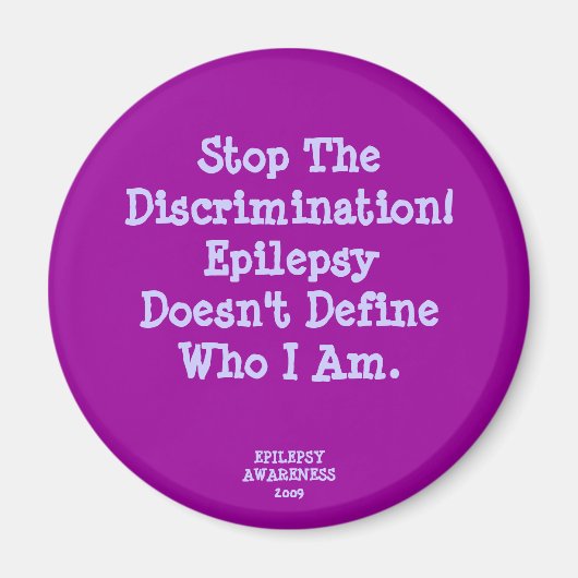 ストップ差別！ マグネット (正面)