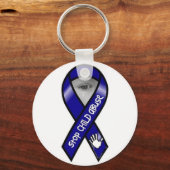 ストップ幼児虐待キーチェーン キーホルダー (正面)