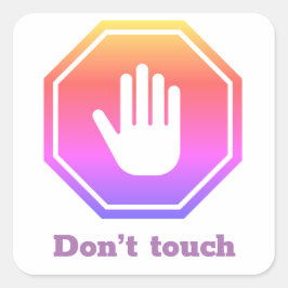 ストップ式「touchしない」 スクエアシール