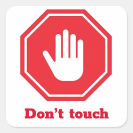 ストップ式「touchしない」 スクエアシール