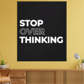 ストップ引用文 キャンバスプリント (インサイチュ (リビング))