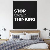 ストップ引用文 キャンバスプリント (インサイチュ (寝室))