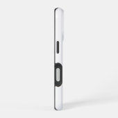 ストップ待ち開始 – はっきりした引用文 iPhone 16ケース (右側面)