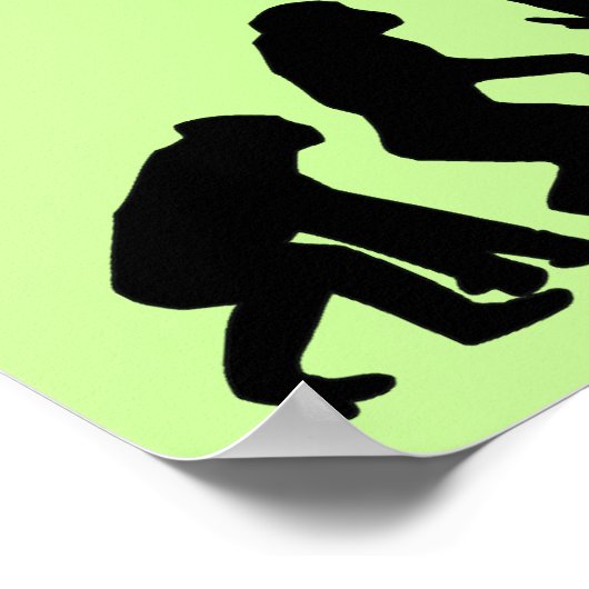 ストップ後を追私は創造論者だ! ポスター (角)