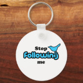 ストップ後を追私 キーホルダー (正面)