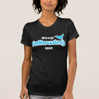 ストップ後を追私 Tシャツ