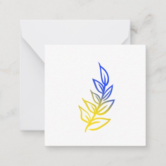 ストップ戦 ノートカード (正面)