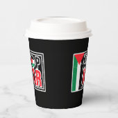 ストップ戦 – パレスチナ人の生活の問題 – 自由 紙コップ (左)