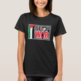 ストップ戦 – パレスチナ人の生活の問題 – 自由 Tシャツ