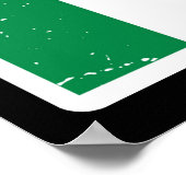 ストップ戦 – パレスチナ人の生活は自由 ポスター (角)