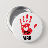 ストップ戦 缶バッジ (正面&裏面)