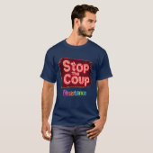 ストップ政変 Tシャツ (正面フル)