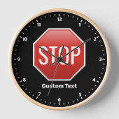 ストップ時計 壁時計 (正面)