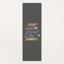 ストップ楽しむと花 ヨガマット