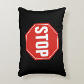 ストップ標識 アクセントクッション (正面(垂直))