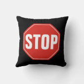 ストップ標識 クッション (裏面)