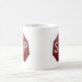 ストップ標識 コーヒーマグカップ (中央)
