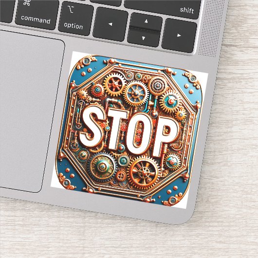 ストップ標識 シール (詳細)