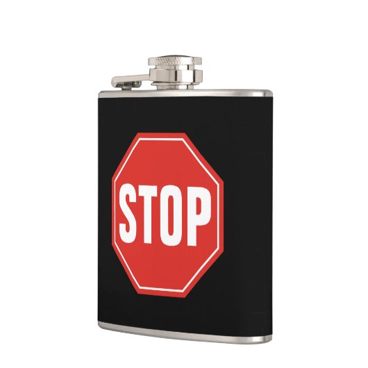 ストップ標識 フラスク (左)