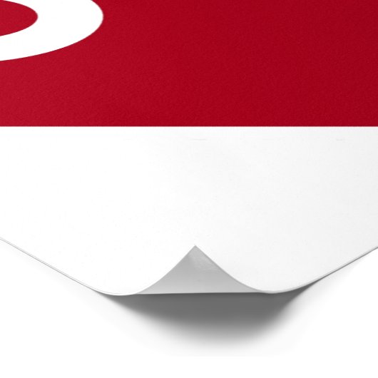 ストップ標識 ポスター (角)