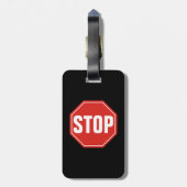 ストップ標識 ラゲッジタグ (裏面縦)