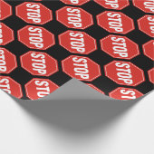 ストップ標識 ラッピングペーパー (角)