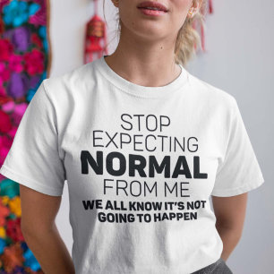 ストップ正常 Tシャツ