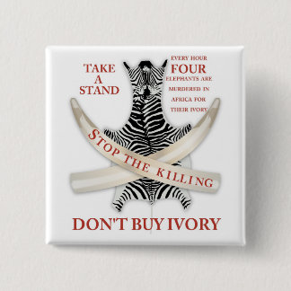 ストップ殺 缶バッジ