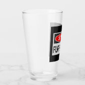 ストップ毛皮貿易赤字 タンブラーグラス (右)