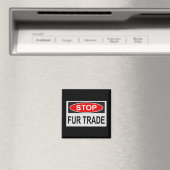 ストップ毛皮貿易赤字 マグネット (インサイチュ (食洗機))