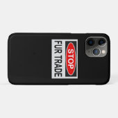 ストップ毛皮貿易赤字 Case-Mate iPhoneケース (裏面(横))